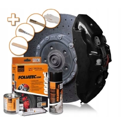 FOLIATEC lakier farba do zacisków hamulcowych MIDNIGHT BLACK 2164 czarny połysk